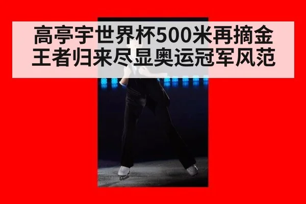 高亭宇世界杯500米再摘金 王者归来尽显奥运冠军风范